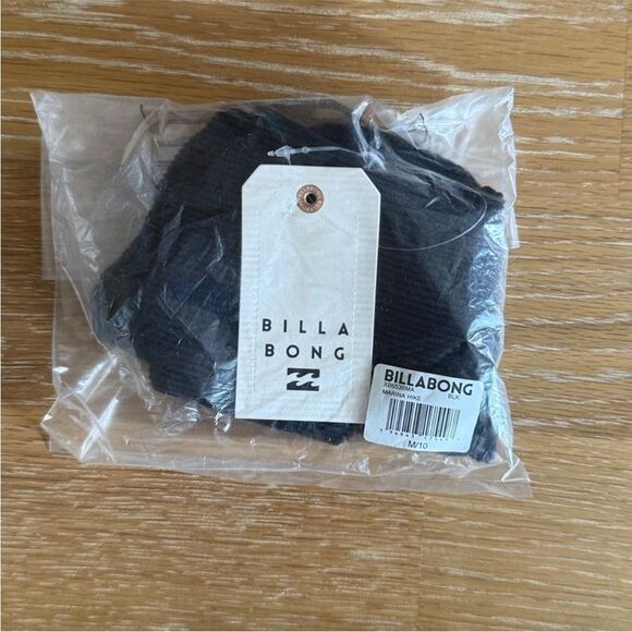 Billabong Marina Hike Textured Black Bikini Bottom - Picture 10 of 10